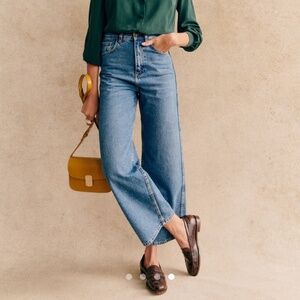 Sezane Le Crop jeans size 36 (US 4)